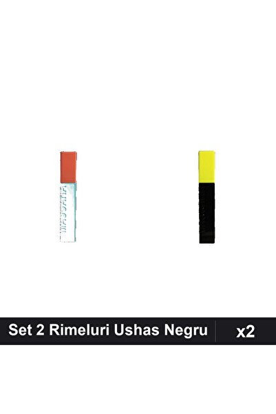 Makeup Set of 2 Ushas Black Mascaras, Professional Makeup, Volume and Eyelash...