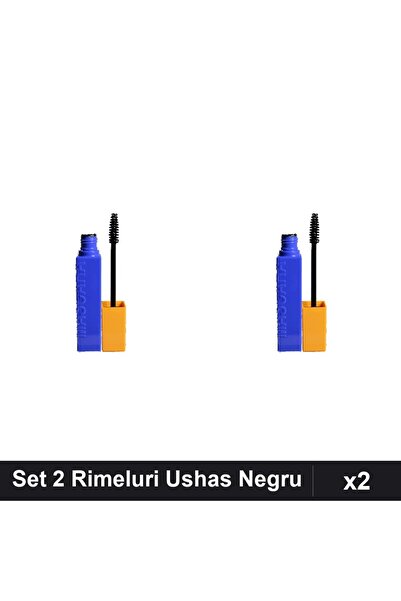 Makeup Set 2 Rimeluri Ushas Negru, Machiaj Profesional, Volum si Lungime