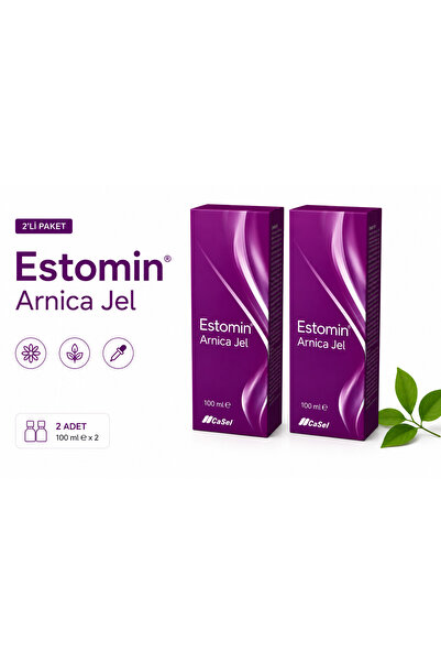 Estomin Arnica Jel 200 ml x 2 Adet | Arnica Montana ve Centella Asiatica İçer...