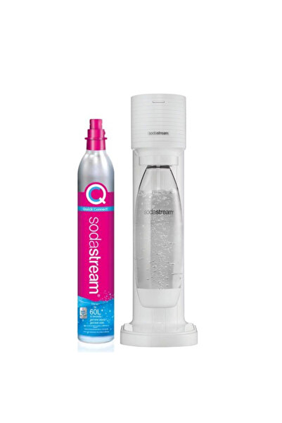 sodastream Gaia White Συσκευή Παρασκευής Ανθρακούχου Νερού