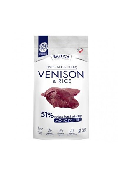 Baltica NUTRACEUTIC Hypoallergenic Venison & Rice M 3kg