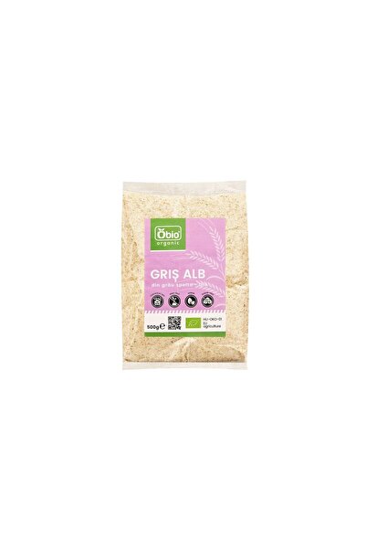OBİO White semolina from organic spelt 500g