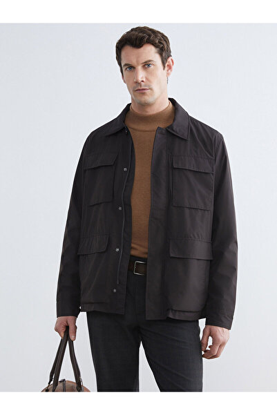 LC Waikiki Peak New Season Standard Fit Shirt Collar Men's Coat