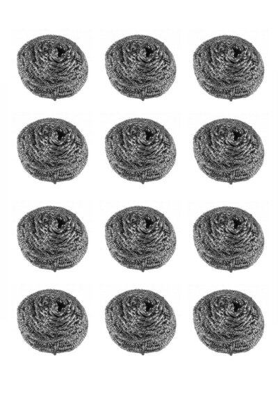 atastore2017 12 Pieces Stainless Dish Wire Industrial Size 10 gr