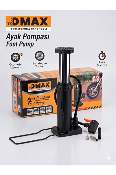 On Yapı Market Dmax Profesyonel Ayak Pompası - Oto, Bisiklet, Motosiklet ve T...