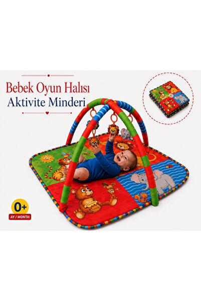 LUMY KIDS Katlanabilir Çocuk Oyun Matı Bebek Aktivite Halısı(KUTULU)