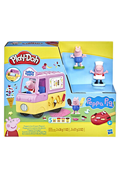 Play Doh PEPPA PIG ȘI MAȘINA DE ÎNGHEȚATĂ