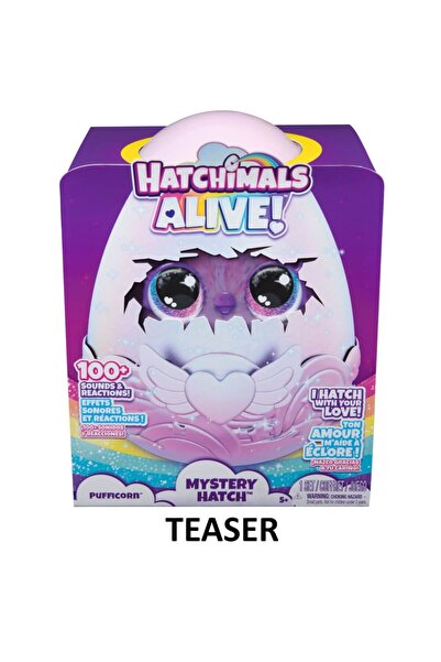 Hatchimals ΖΩΝΤΑΝΟ ΜΥΣΤΗΡΙΟ ΧΑΤΣ ΟΥ ΠΟΥΦΙΚΟΡΝ