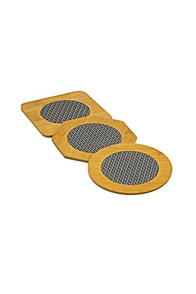 Generic Brand Wooden Patterned Trivet
