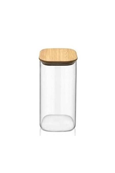 Generic Brand Glass Jar with Bamboo Lid 65X90 Royaleks-Kvn31