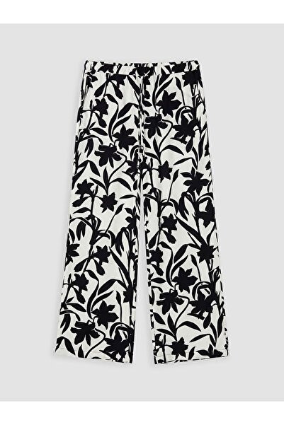 LC Waikiki Lcw Vision Elastic Waist Floral Women's Trousers