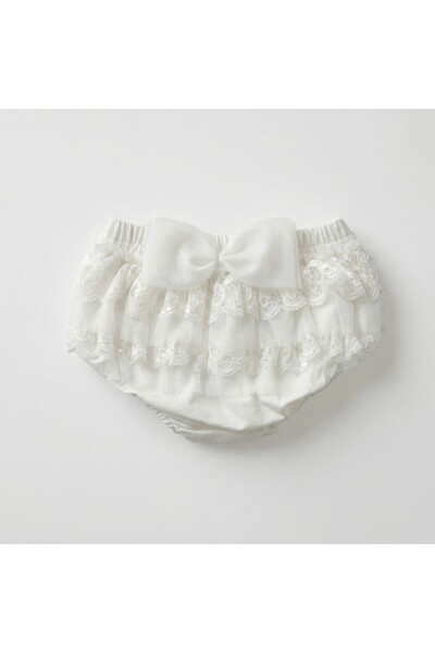 EASERA TİCARET Ac26776 Baby Panties Ecru
