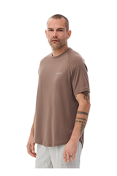 Columbia CS0303 CSC M COMFORT SS TEE Kahve Normal Düz Erkek T-Shirt