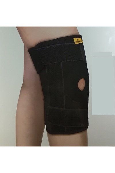 RMRELAXMED دعامة ركبة طبية مفتوحة مع دعم للرباطات