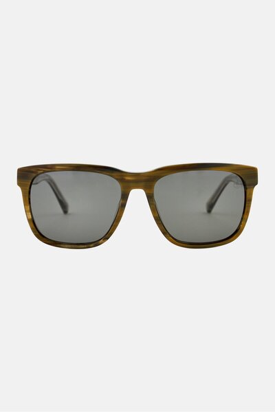Timberland Men TB00059 Square Sunglasses, Khaki