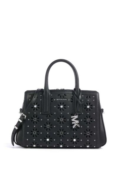 Michael Kors LAILA SİYAH KADIN DERİ EL ÇANTASI