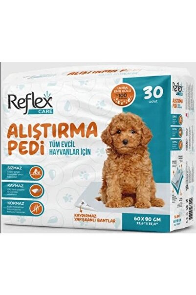 Reflex Care Köpek Çiş Pedi Kaka Pedi Tuvalet Alıştırma Pedi Yapışkanlı Kaymaz...