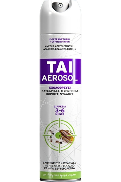 Tai Εντομοκτόνο Σπρέι για Κατσαρίδες 2x300 ml