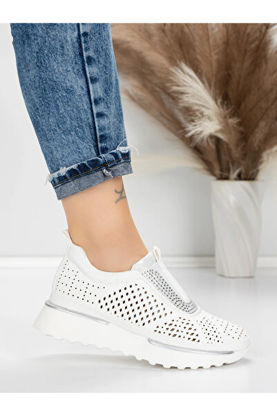 mei Sneakers Dama 5H68 Alb