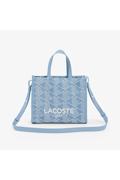 Lacoste Celys Kadın Monogram Mavi Omuz Çantası