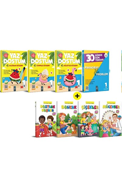 Artı Eğitim Yayınları 1. SINIF YAZ DOSTUM FASİKÜLLERİM