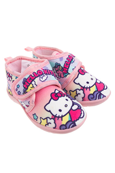 Zumzeria Pink Booties with Hello Kitty Design