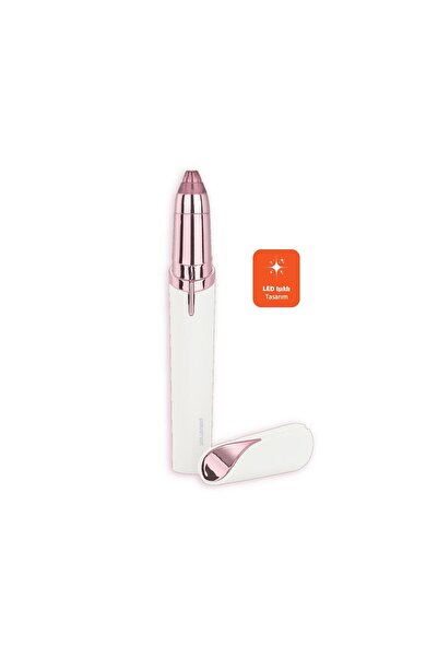 Polosmart PBS819 Pilli Led Aydınlatmalı Kaş Düzeltme Cihazı Pembe