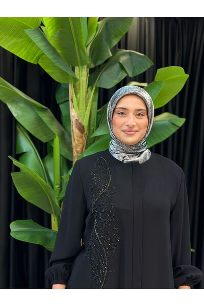 Butik büyük beden Luxury Stone Robe