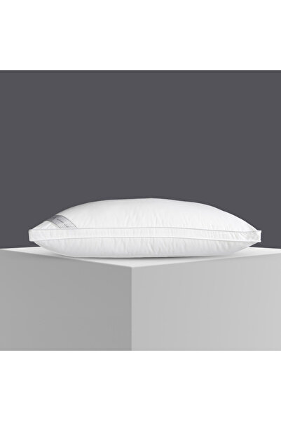 KARAZ LINEN Cotton-Alternative Medium-soft Pillow From