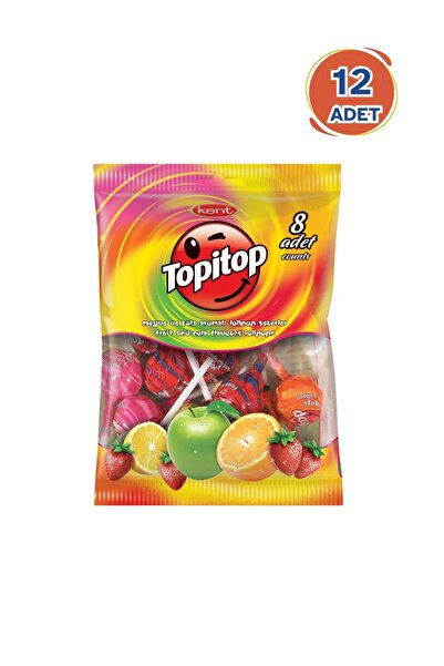 KENT Meyveli Topitop 8 x 11 g - 12 Poşet