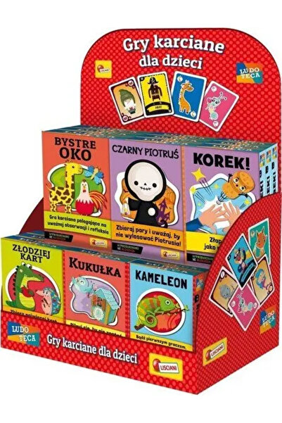 Lisciani LUDOTECA MIX CARD GAMES 18 pcs