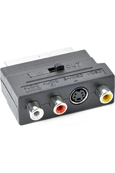 Gembird Adaptor bidirecțional Scart/Cinch/S-Video CableXpert - CCV-4415