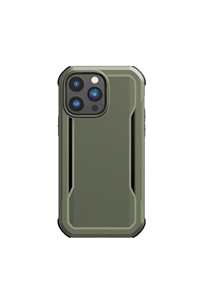Raptic X-DORIA FORT CASE IPHONE 14 PRO MAX CU MAGSAFE CARCASA ARMORIZATA VERDE