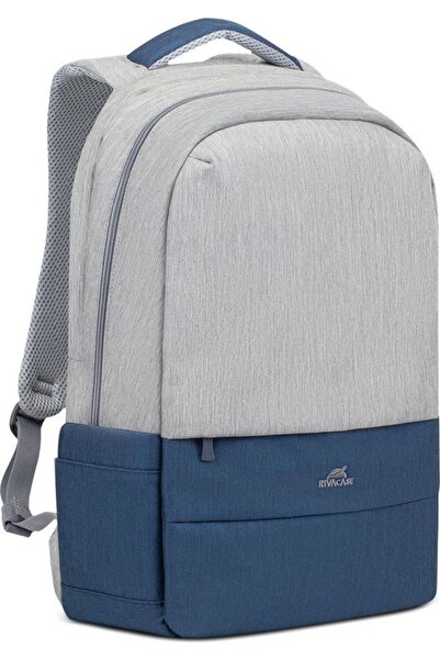 Riva Rucsac pentru laptop 17.3" RivaBase Prater gri, antifurt