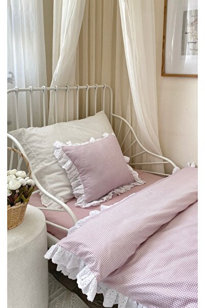 Tly Home Textiles Pudra Fisto Baby Duvet Cover Set – 100% Cotton 3 Piece Set