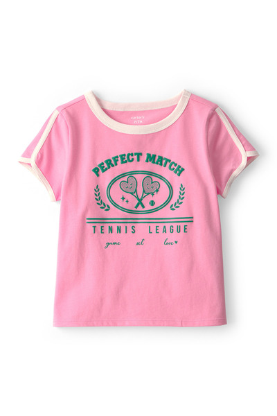 Carter's Girl's T-Shirt 6 Years-8 Years Pink