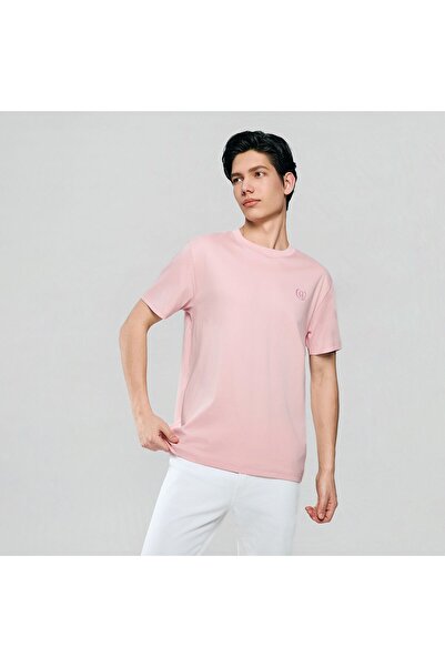 Giordano Men's Slim Fit Liquid Touch Cotton Crew Neck Tee