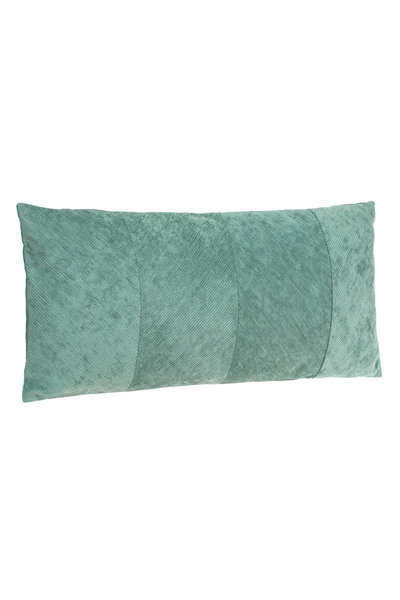 OEM Pernă decorativă de iarnă verde mentă cu dungi texturate 70x30cm