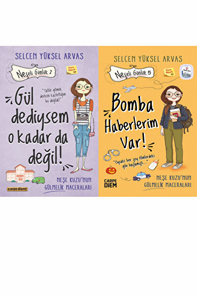 Carpe Diem Kitapları Gül Dediysem O Kadar da Değil! ve Bomba Haberlerim Var (...