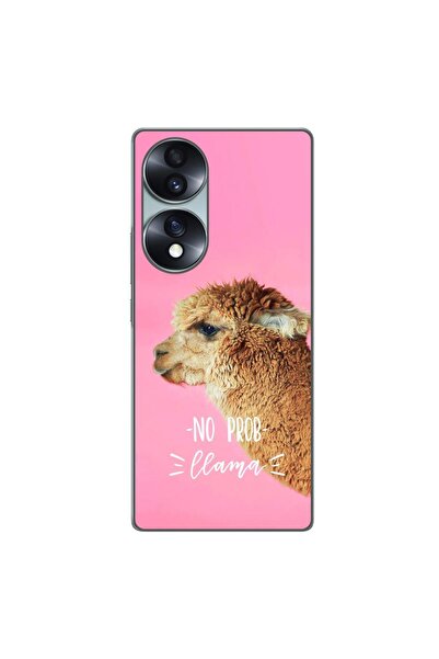 OEM Husa compatibila cu Honor 70 Silicon Gel Tpu Model Mesaj No Prob