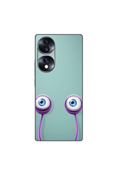 OEM Husa compatibila cu Honor 70 Silicon Gel Tpu Model Snail Eyes