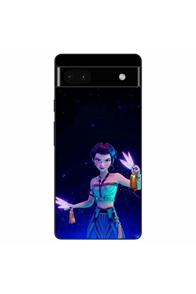 OEM Husa compatibila cu Google Pixel 6A Silicon Gel Tpu Model KPop Demon Hunt...