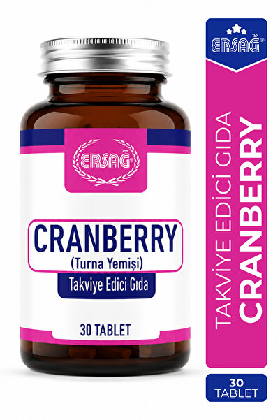 Ersağ Cranberry Cranberry Extract Supplementing Food 30 Tablets
