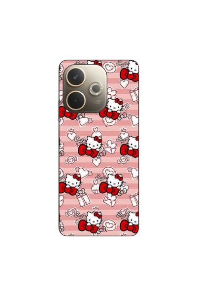 OEM Husa compatibila cu Oppo A5 Pro Silicon Gel Tpu Model Hello Kitty Roz Pat...