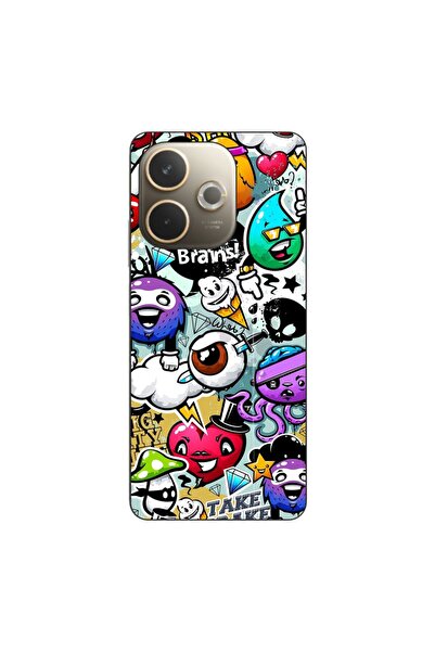 OEM Husa compatibila cu Oppo A5 Pro Silicon Gel Tpu Model Pop Art Graffiti