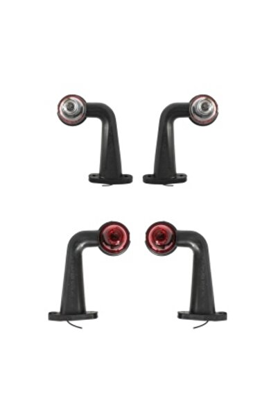 Aftermarket LED MTR 12V/24V бяло-червен комплект десни габаритни светлини - п...