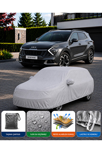 COCEM Kia Sportage Premium Araç Brandası Su Geçirmez UV Korumalı Tam Koruma G...