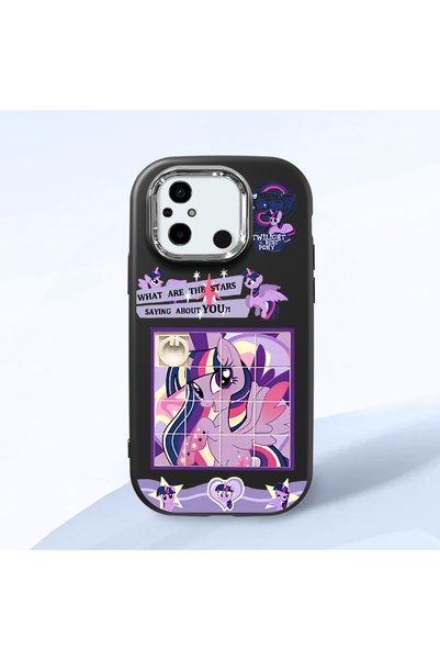 ucuc Poco C55 Compatible Shock-Absorbing Camera Protected Black Silicone Case