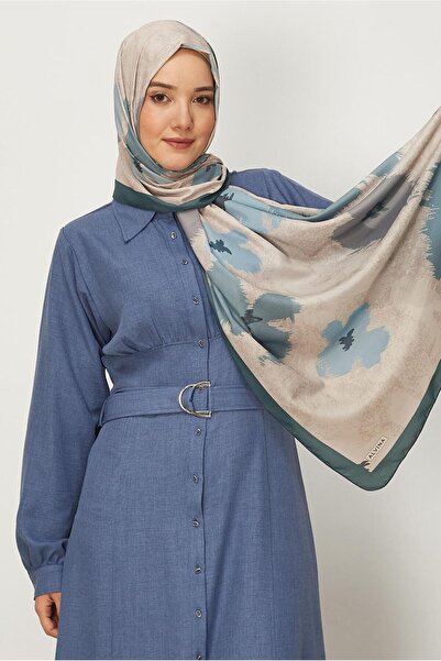 Alvina Flower-Patterned Shawl 8632