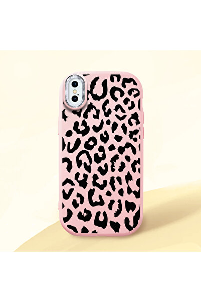 SLIMFELT iPhone XS Max Uyumlu Yüksek Kaliteli Kaplan Desenli Kılıf Darbeye Da...